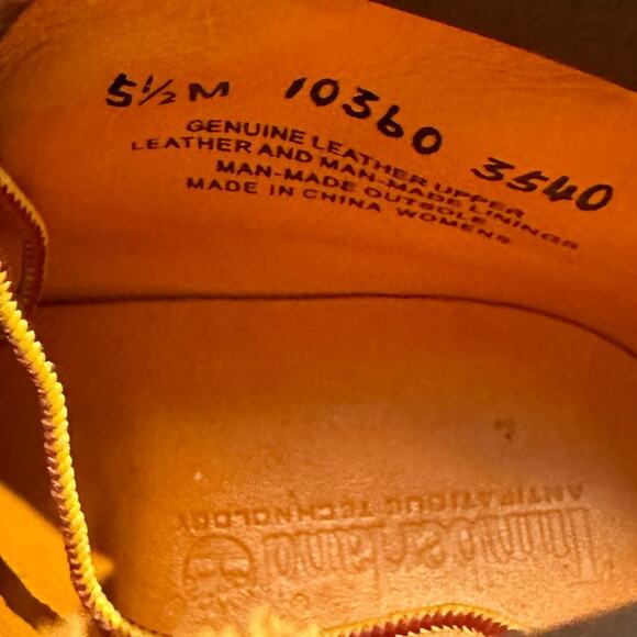 Timberland Waterproof Lace Up Boots Womens Size 5.5 Prima Loft Insulation - Picture 3 of 14